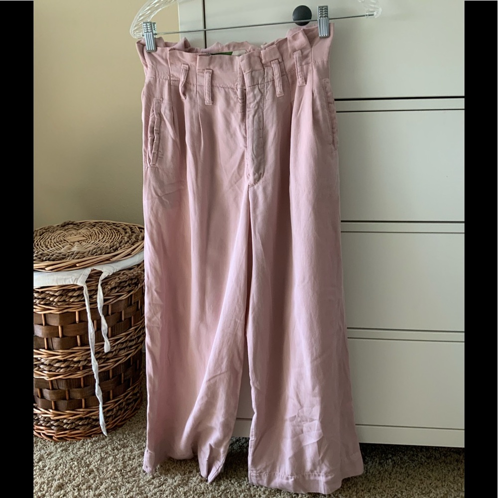 Anthropology wide leg pant, size 0
